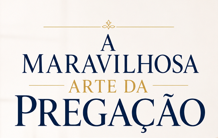 A MARAVILHOSA ARTE DA PREGAÇÃO
