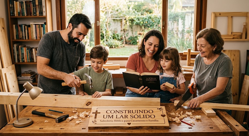 Construindo um Lar Sólido: Sabedoria Bíblica para Casamento e Família